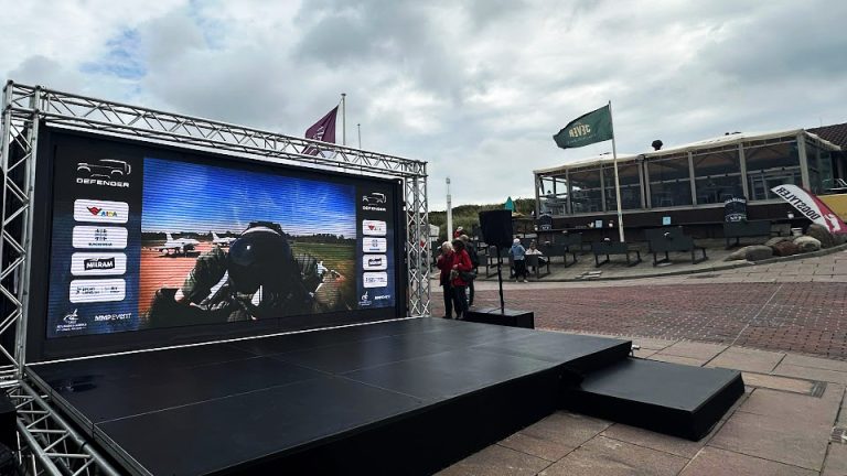 LED-Container auf Sylt